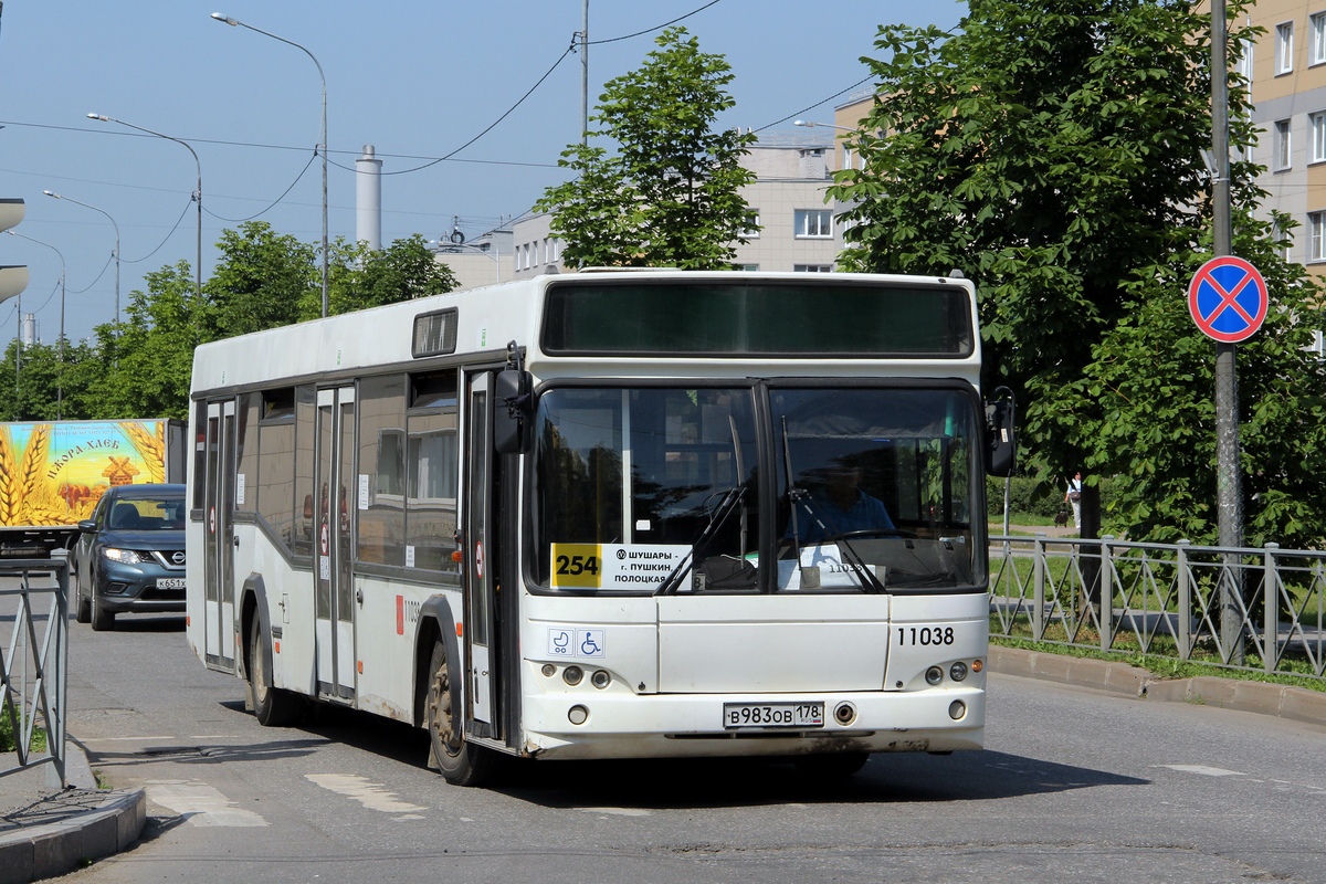 Санкт-Петербург, МАЗ-103.468 № 11038