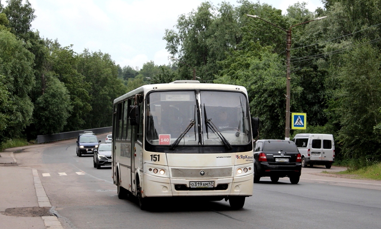 Ленинградская область, ПАЗ-320412-05 "Вектор" № 151