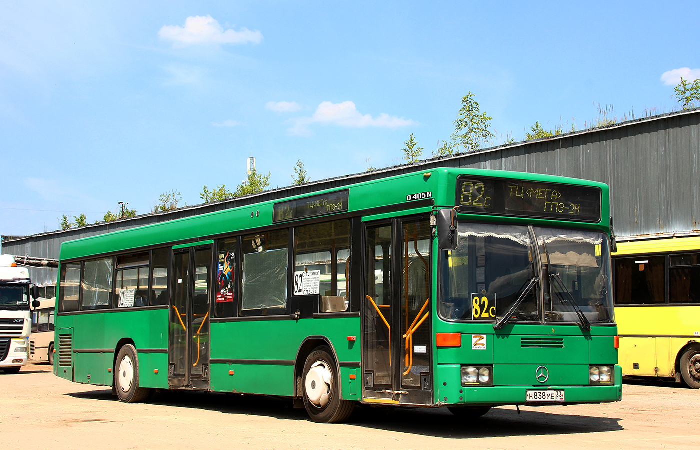 Пензенская область, Mercedes-Benz O405N2 № Н 838 МЕ 33