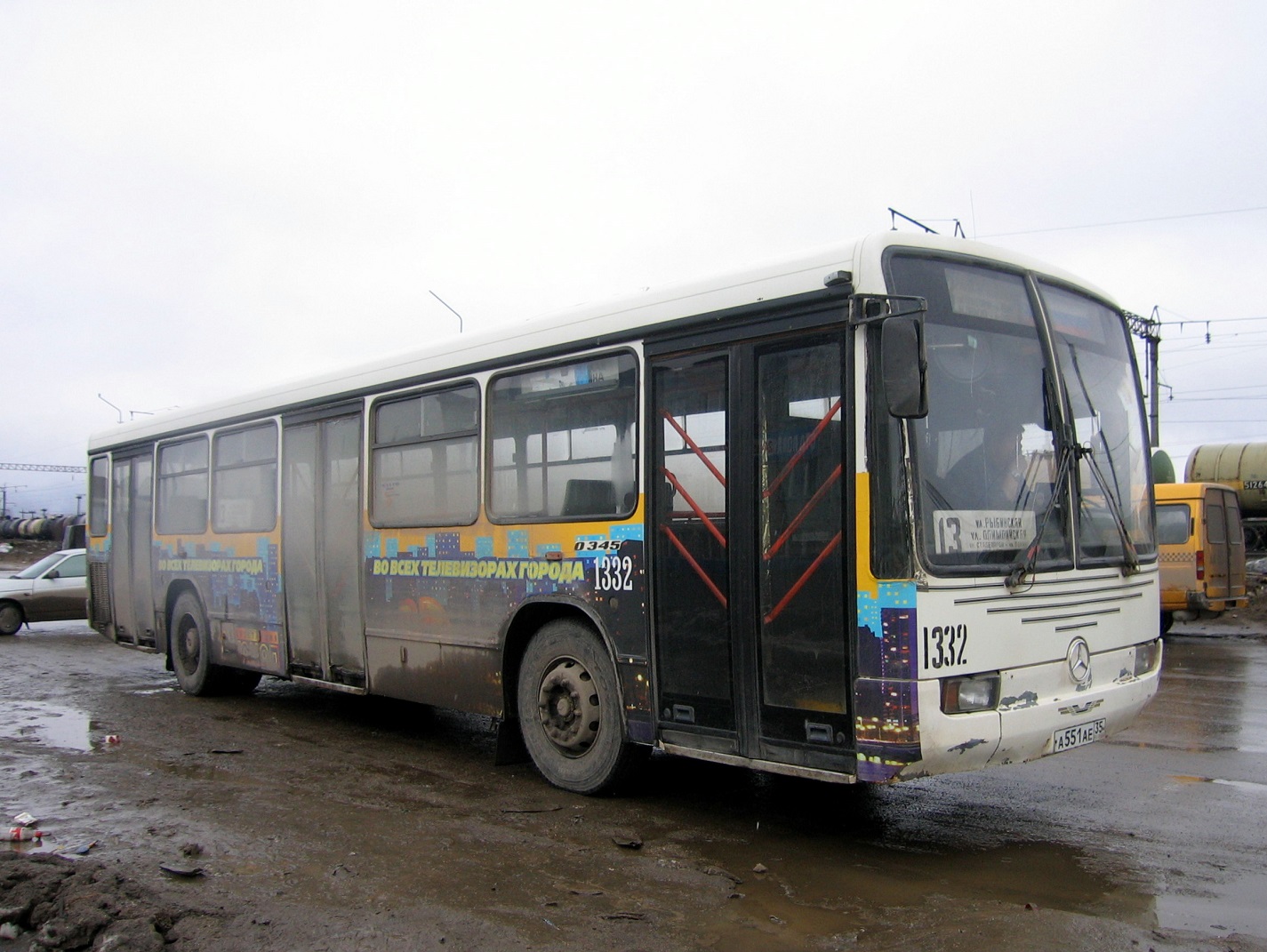 Вологодская область, Mercedes-Benz O345 № 1332