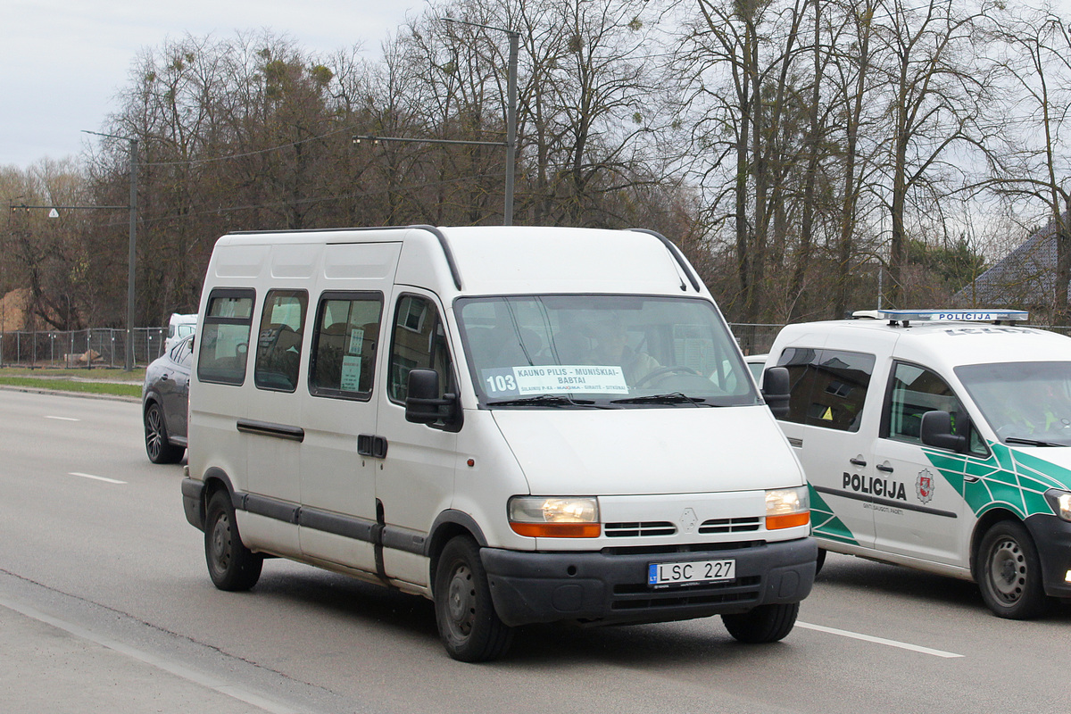 Литва, Renault Master T35 № LSC 227