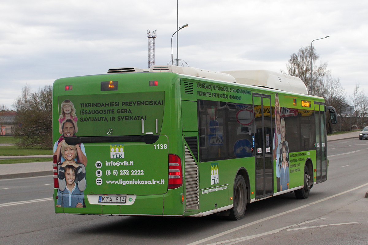 Литва, Mercedes-Benz O530 Citaro facelift CNG № 1138