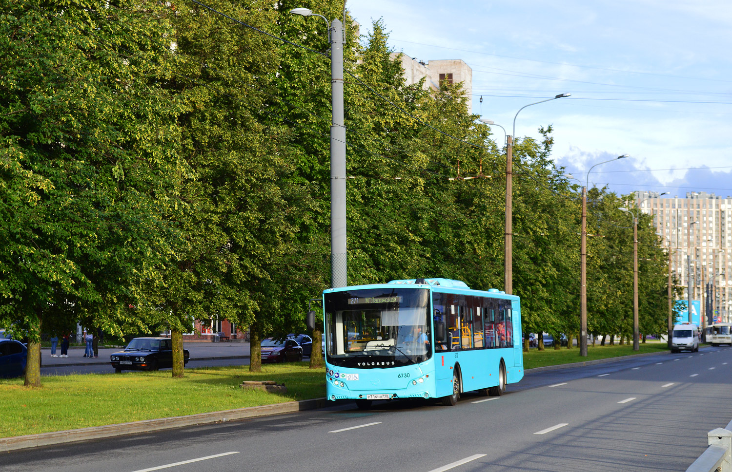 Санкт-Петербург, Volgabus-5270.G4 (LNG) № 6730