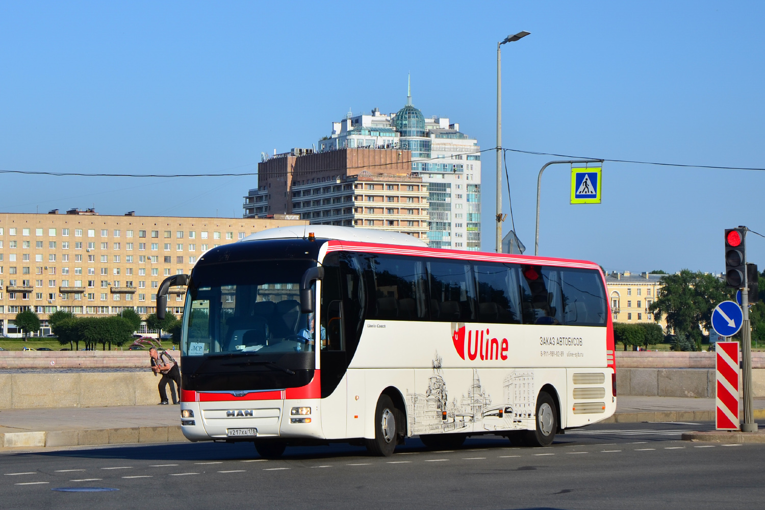 Санкт-Петербург, MAN R07 Lion's Coach RHC444 № Х 217 ХА 178