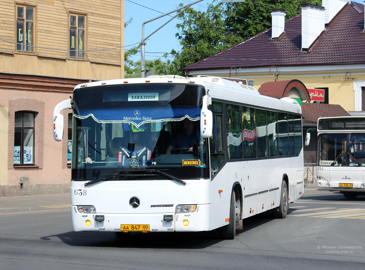 Псковская область, Mercedes-Benz O345 Conecto H № 638