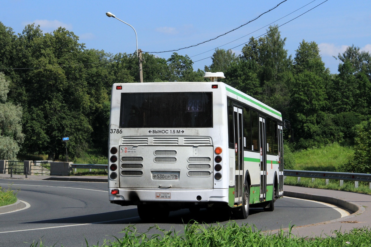 Санкт-Петербург, ЛиАЗ-5293.60 № 3786