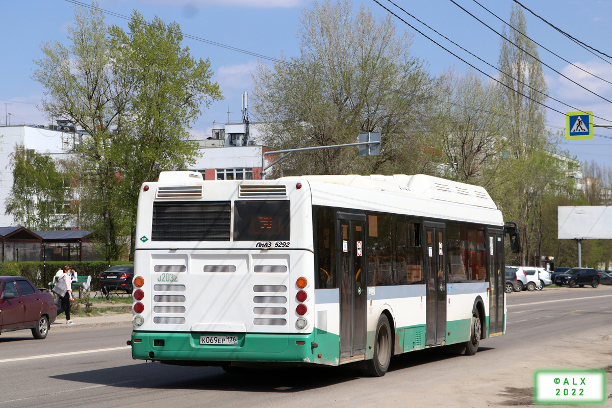 Воронежская область, ЛиАЗ-5292.67 (CNG) № 02032