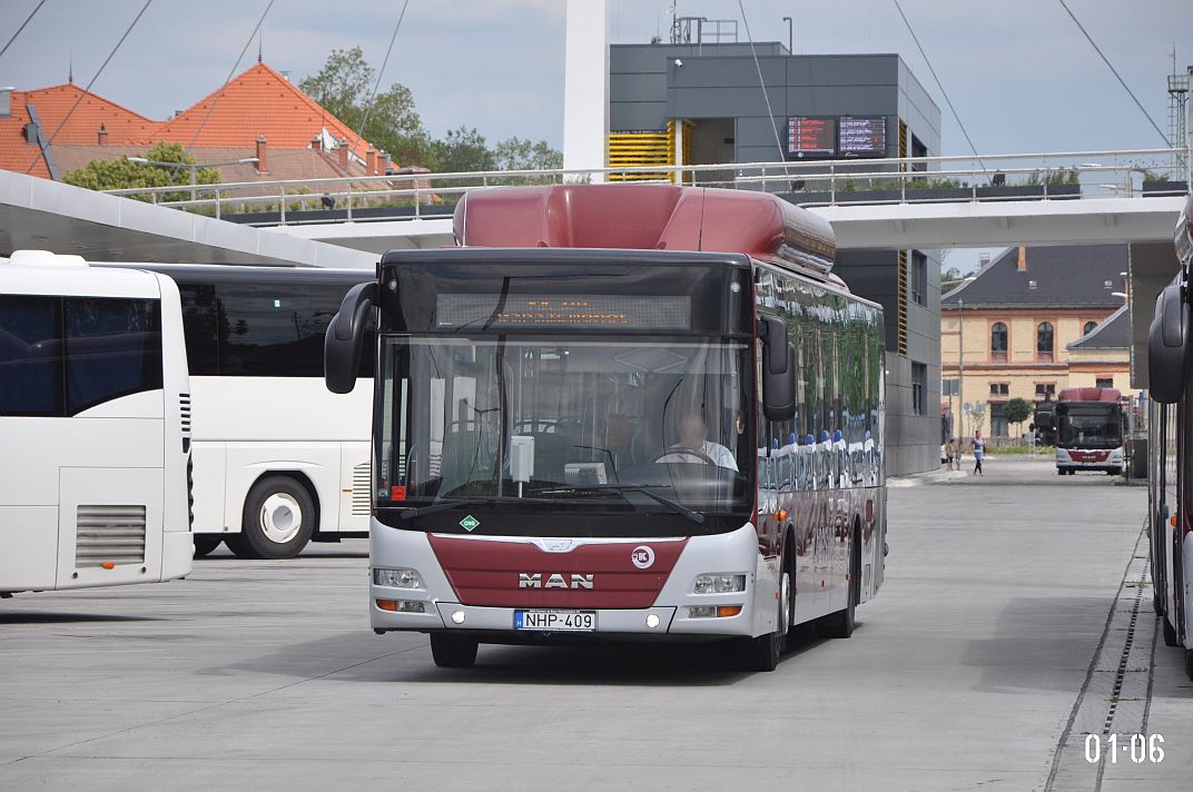 Венгрия, MAN A21 Lion's City NL273 CNG № NHP-409