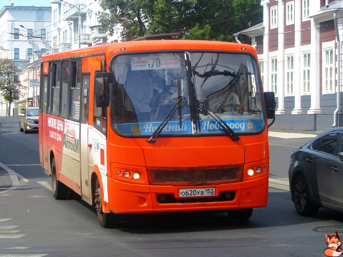 Nizhegorodskaya region, PAZ-320412-05 "Vector" Nr. О 620 УВ 152