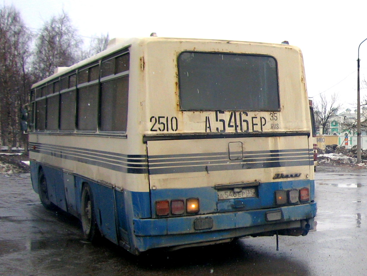 Вологодская область, Ikarus 256.75 № 2510