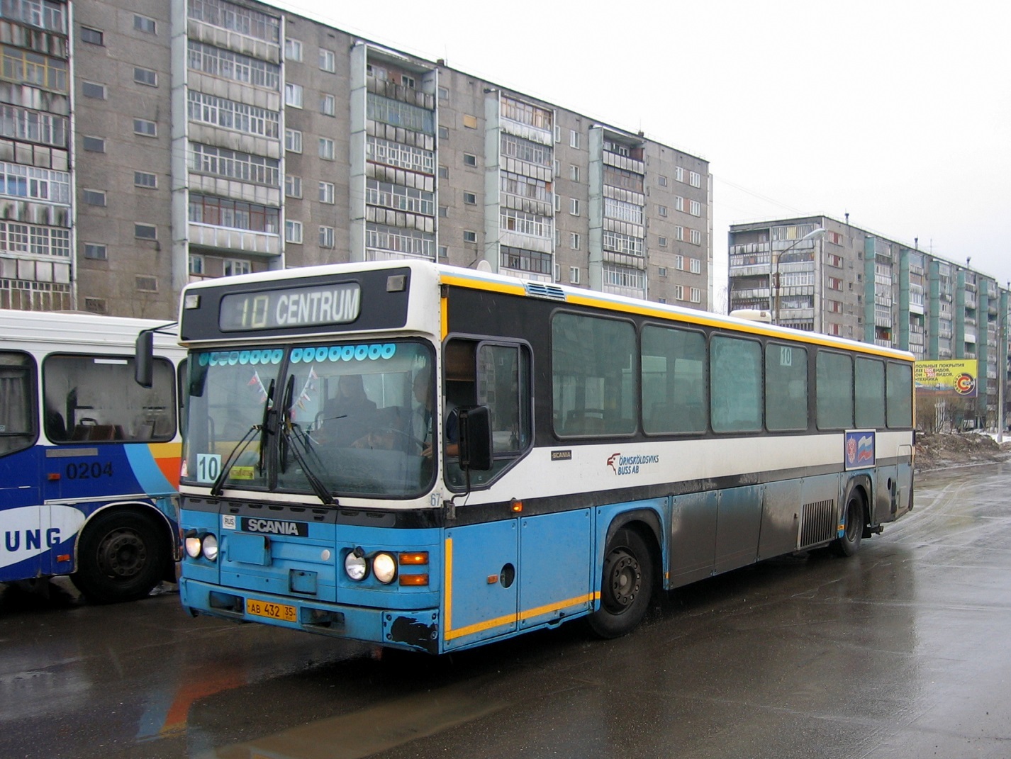 Вологодская область, Scania CN112CL № АВ 432 35