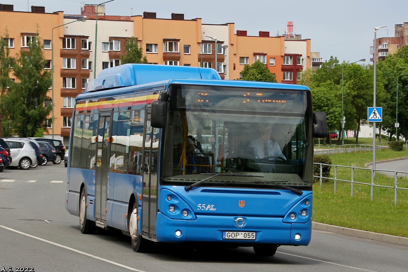 Литва, Irisbus Citelis 12M CNG № 55