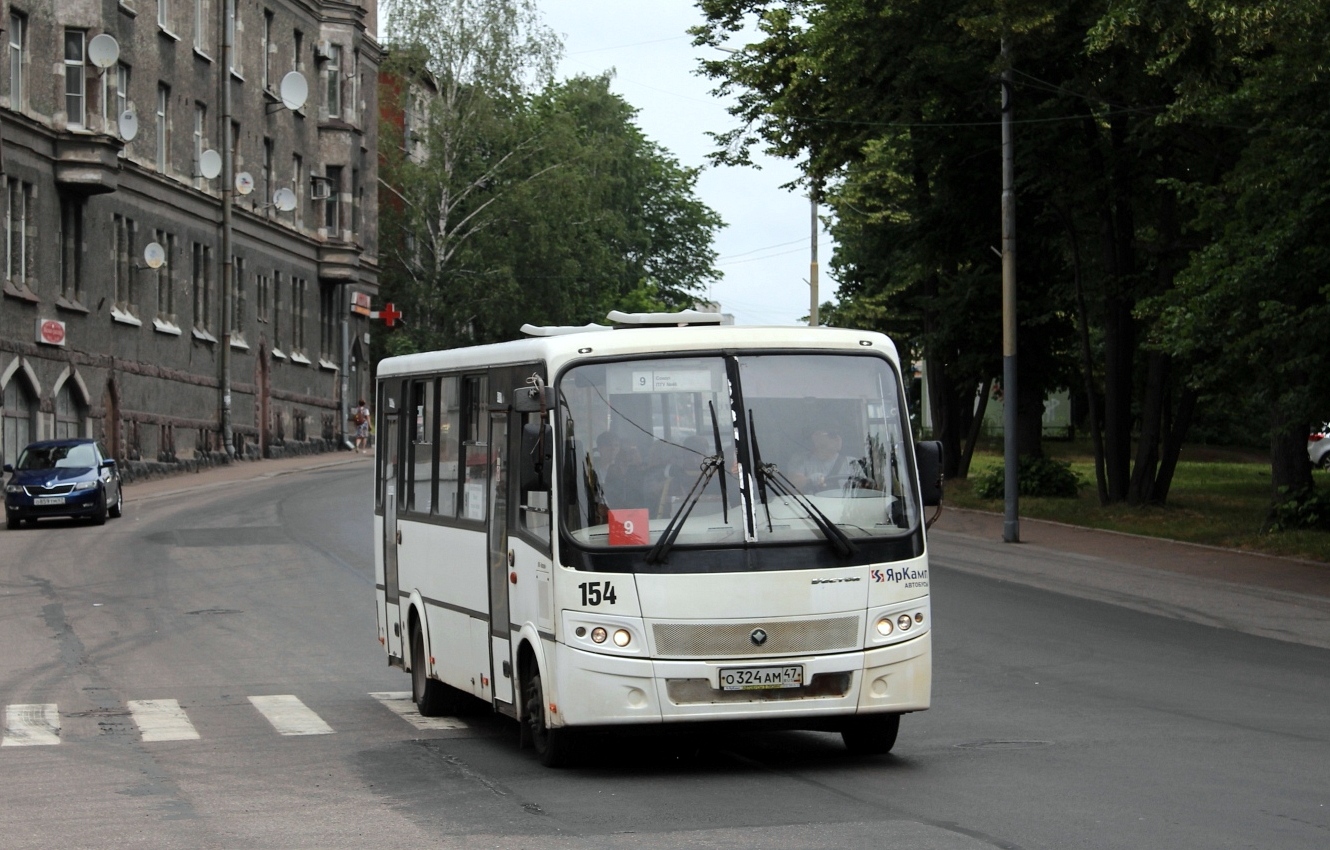 Ленинградская область, ПАЗ-320412-05 "Вектор" № 154