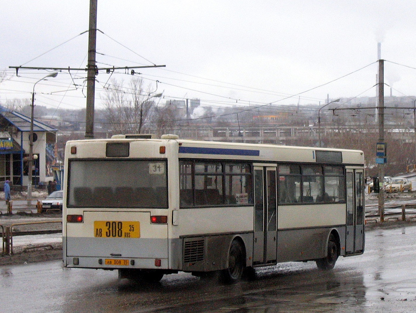 Vologda region, Mercedes-Benz O405 # АВ 308 35