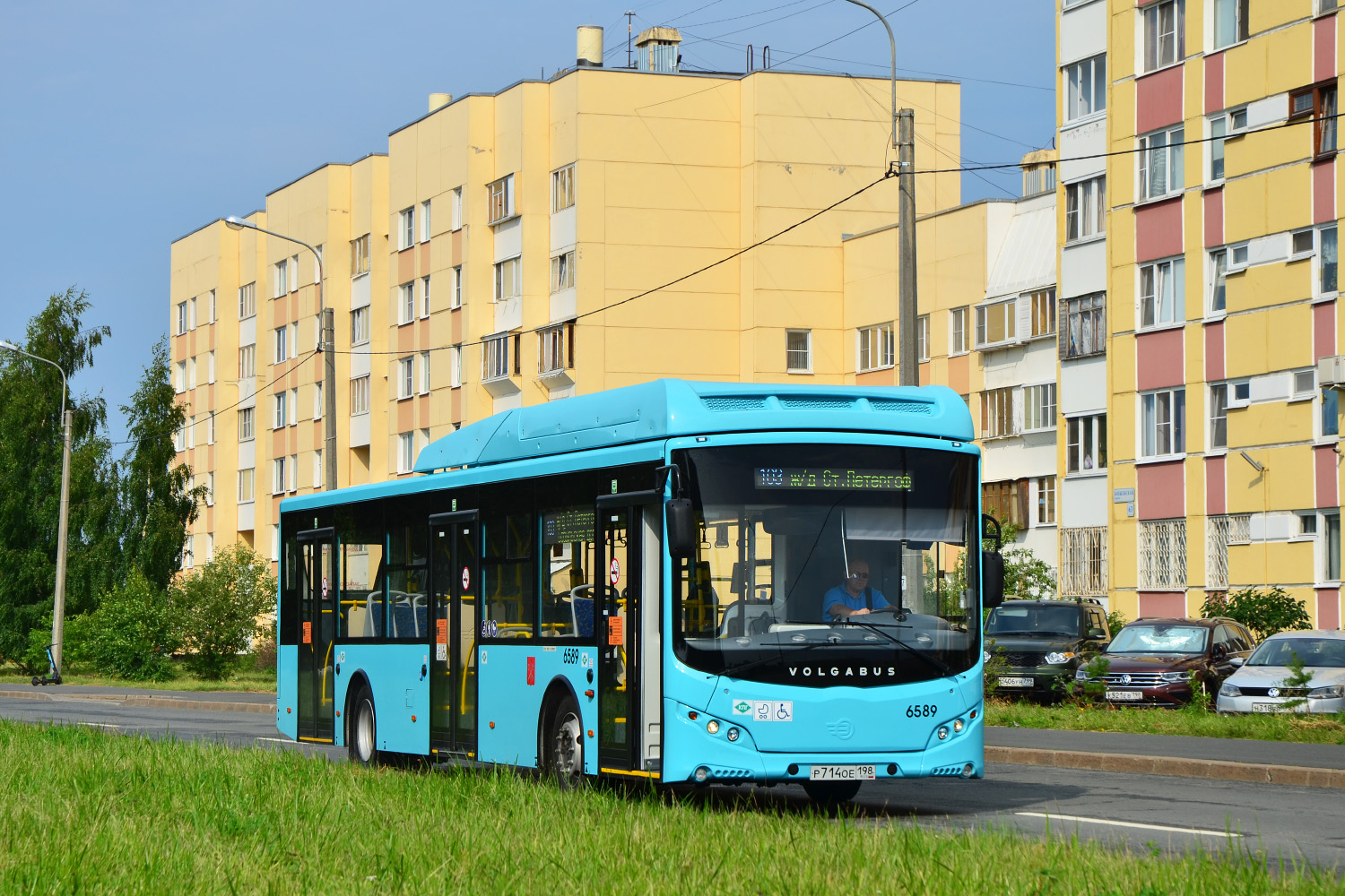 Санкт-Петербург, Volgabus-5270.G4 (CNG) № 6589