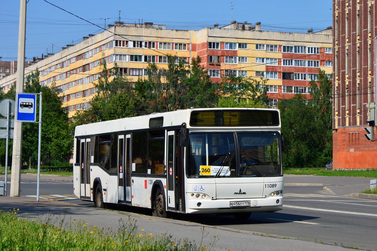 Санкт-Петербург, МАЗ-103.485 № 11089