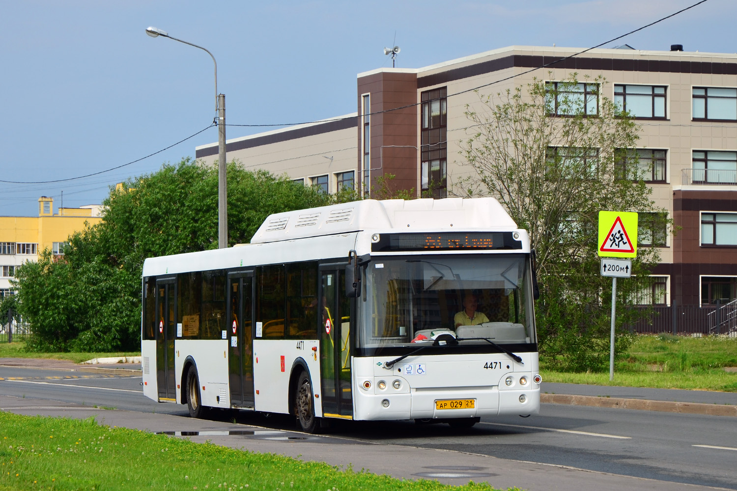 Санкт-Петербург, ЛиАЗ-5292.67 (CNG) № 4471