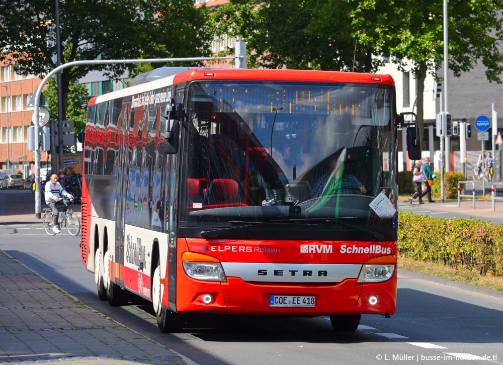 Северный Рейн-Вестфалия, Setra S418LE business № COE-EE 418