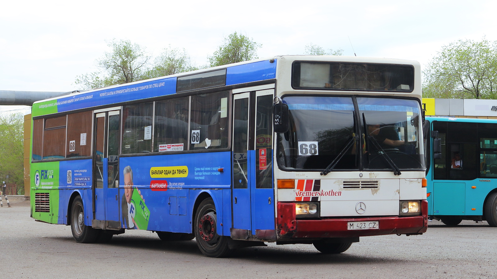 Карагандинская область, Mercedes-Benz O405 № M 423 CZ