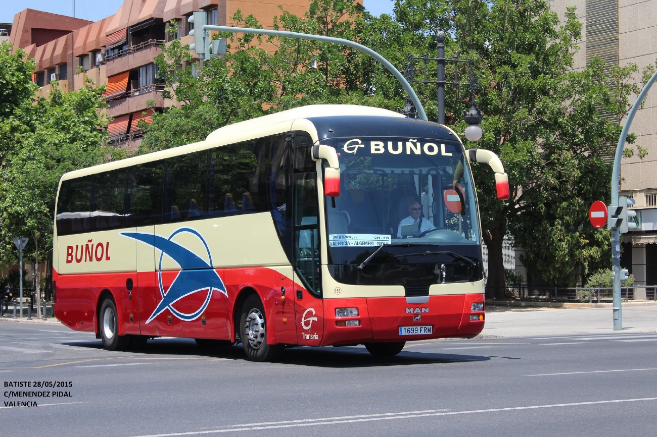 Испания, MAN R07 Lion's Coach RHC444 № 158