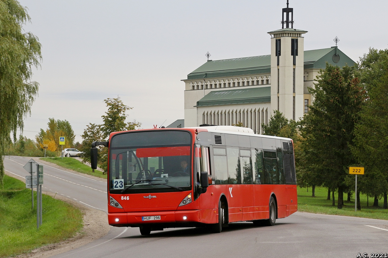 Литва, Van Hool New A330 № 846