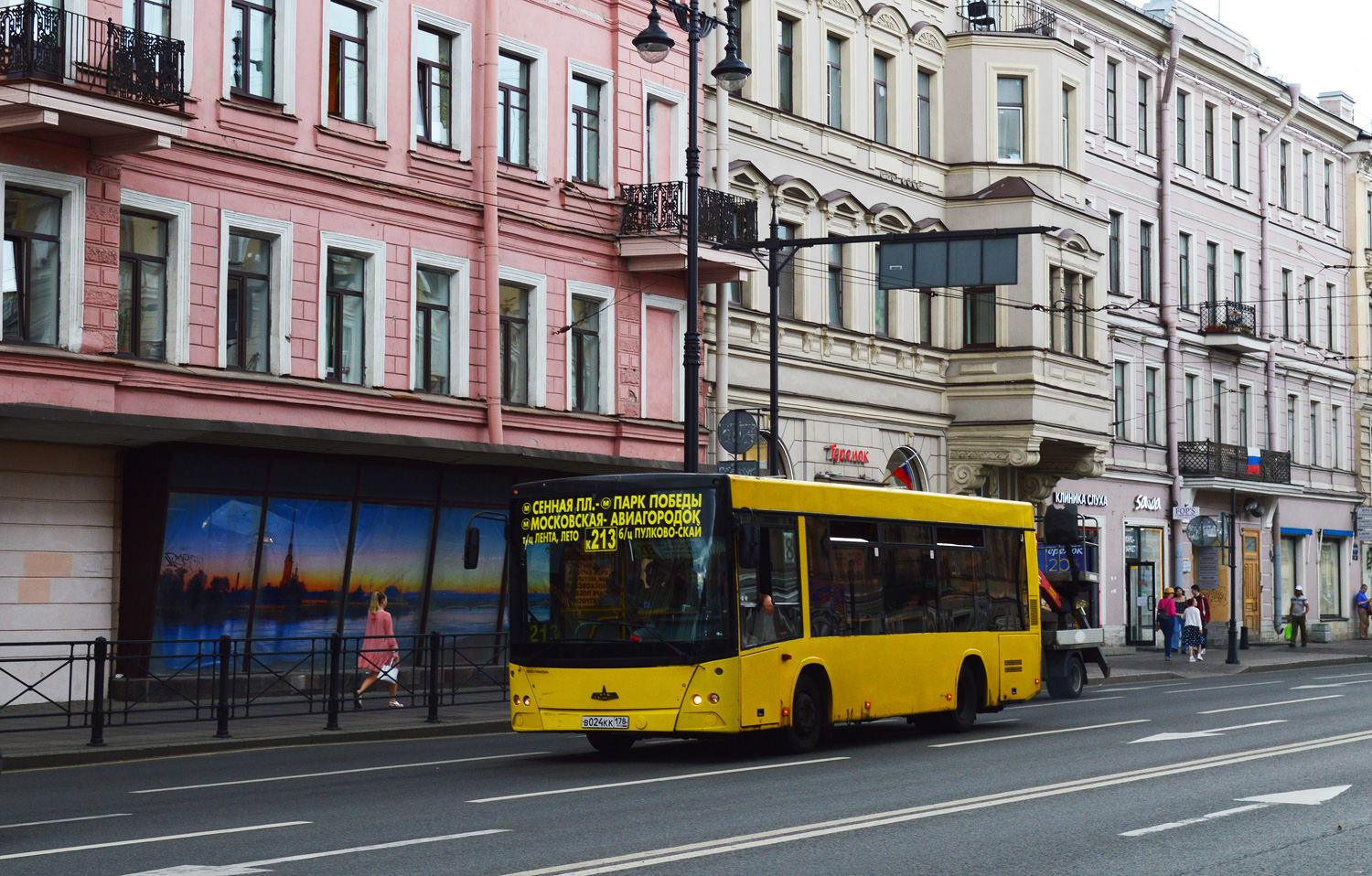 Санкт-Петербург, МАЗ-206.067 № В 024 КК 178