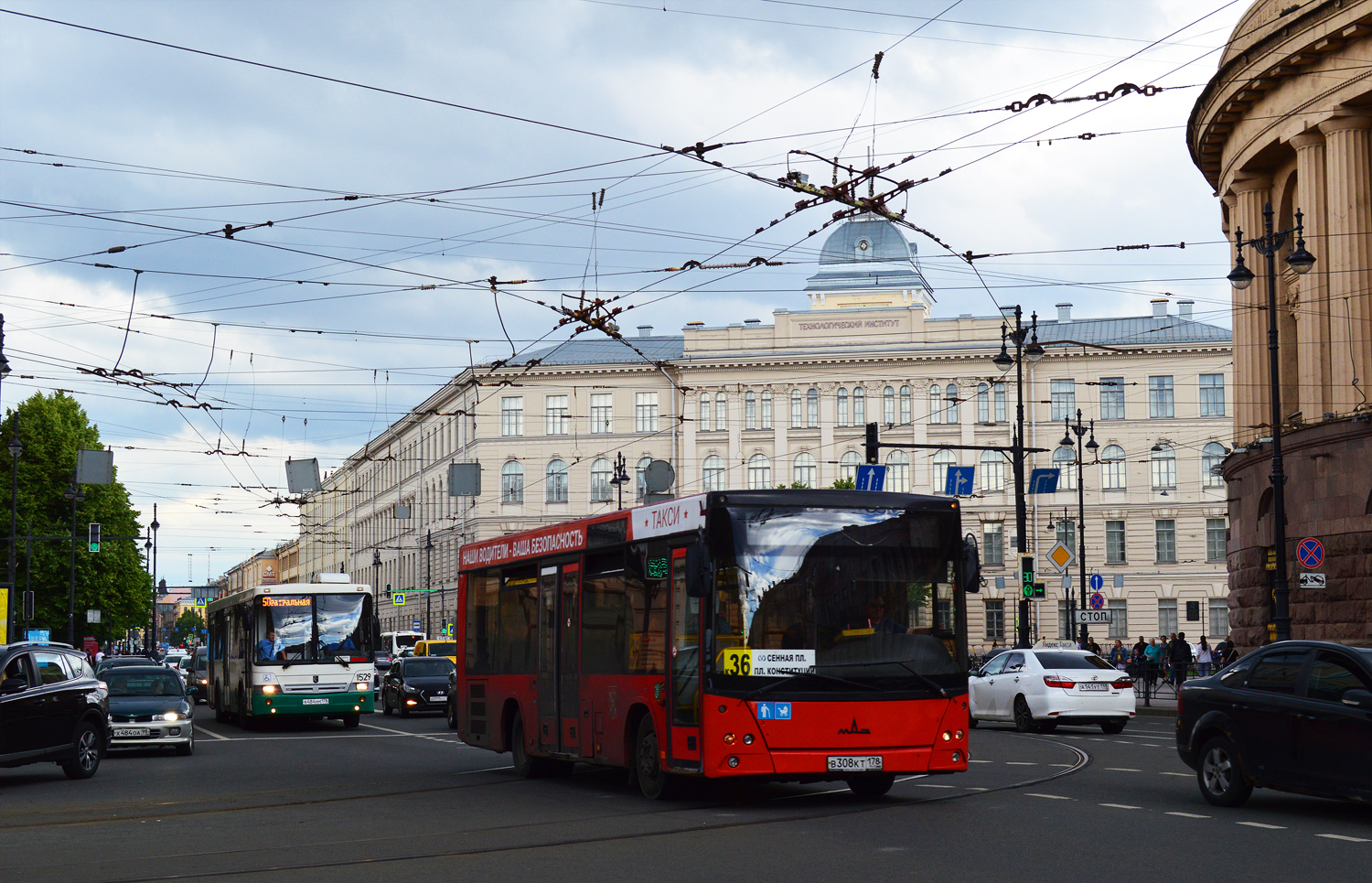 Санкт-Петербург, МАЗ-206.067 № В 308 КТ 178