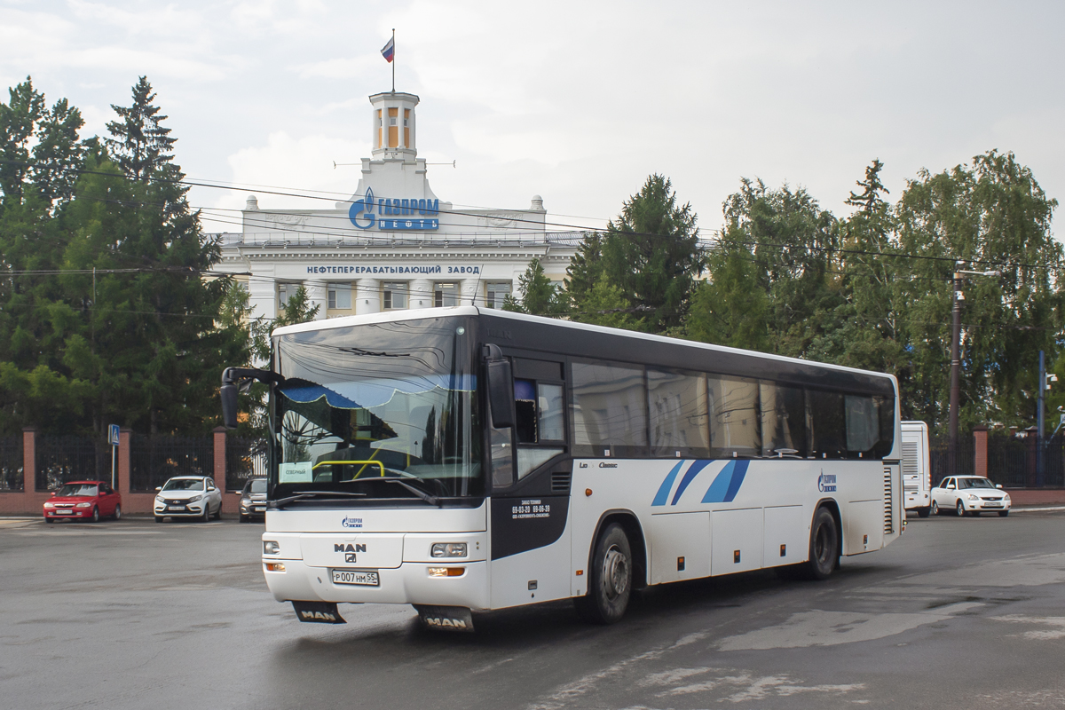 Омская область, MAN A72 Lion's Classic SÜ283 № Р 007 НМ 55