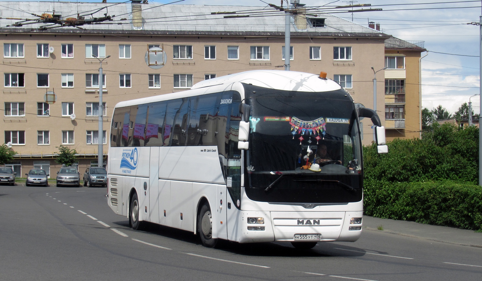 Калужская область, MAN R07 Lion's Coach RHC444 № Н 555 УТ 40