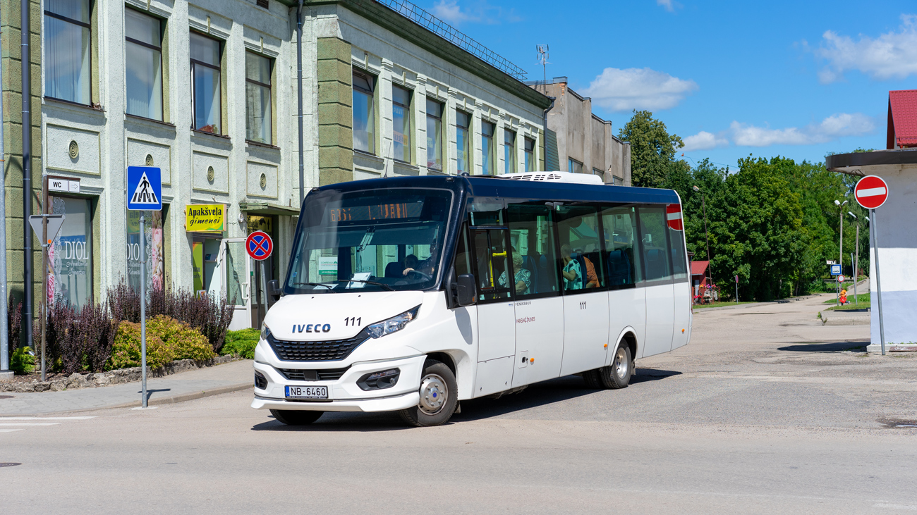 Латвия, Feniksbus FBI90P № 111