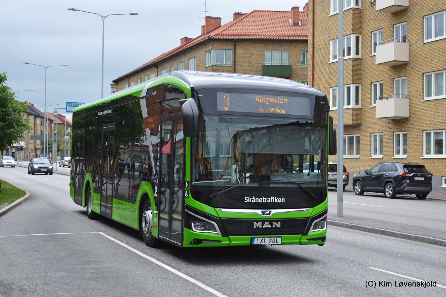 Швеция, MAN 12C Lion's City 12 E NL367 № 4417