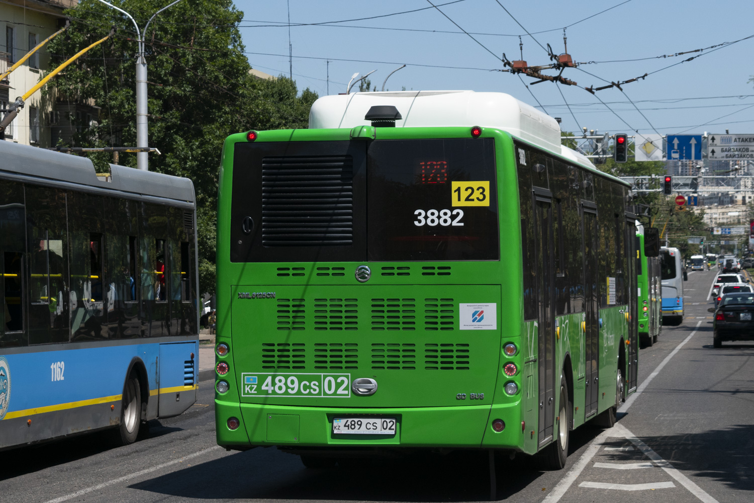 Алматы, Golden Dragon XML6125CN (Hyundai Trans Auto) № 3862