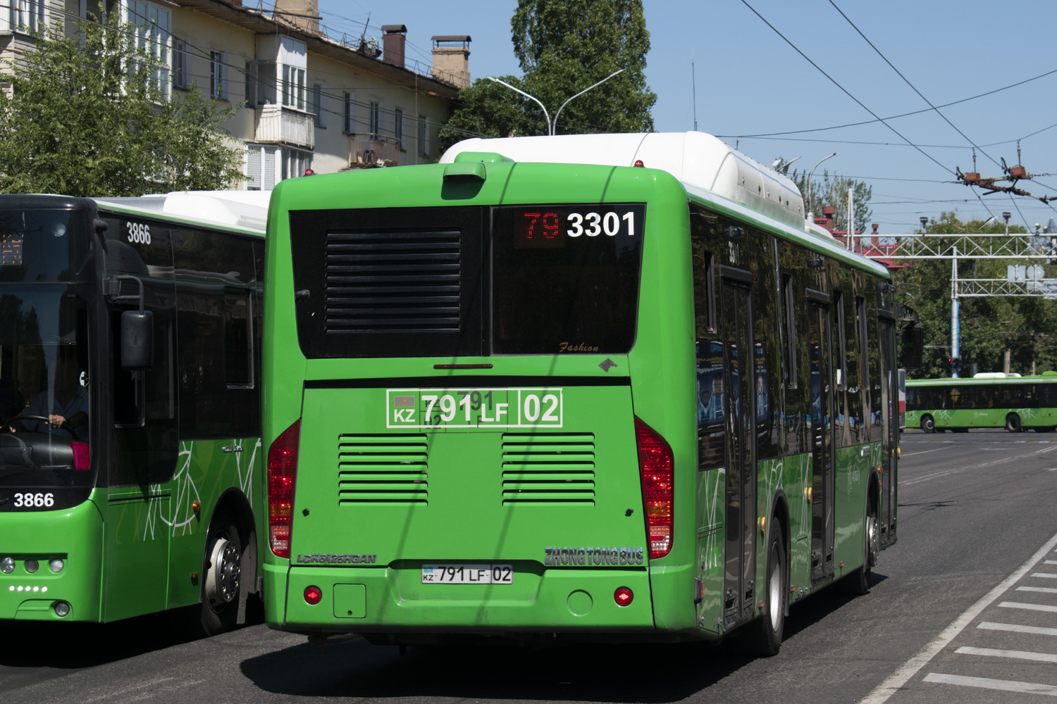 Алматы, Zhong Tong LCK6125HGAN № 3301