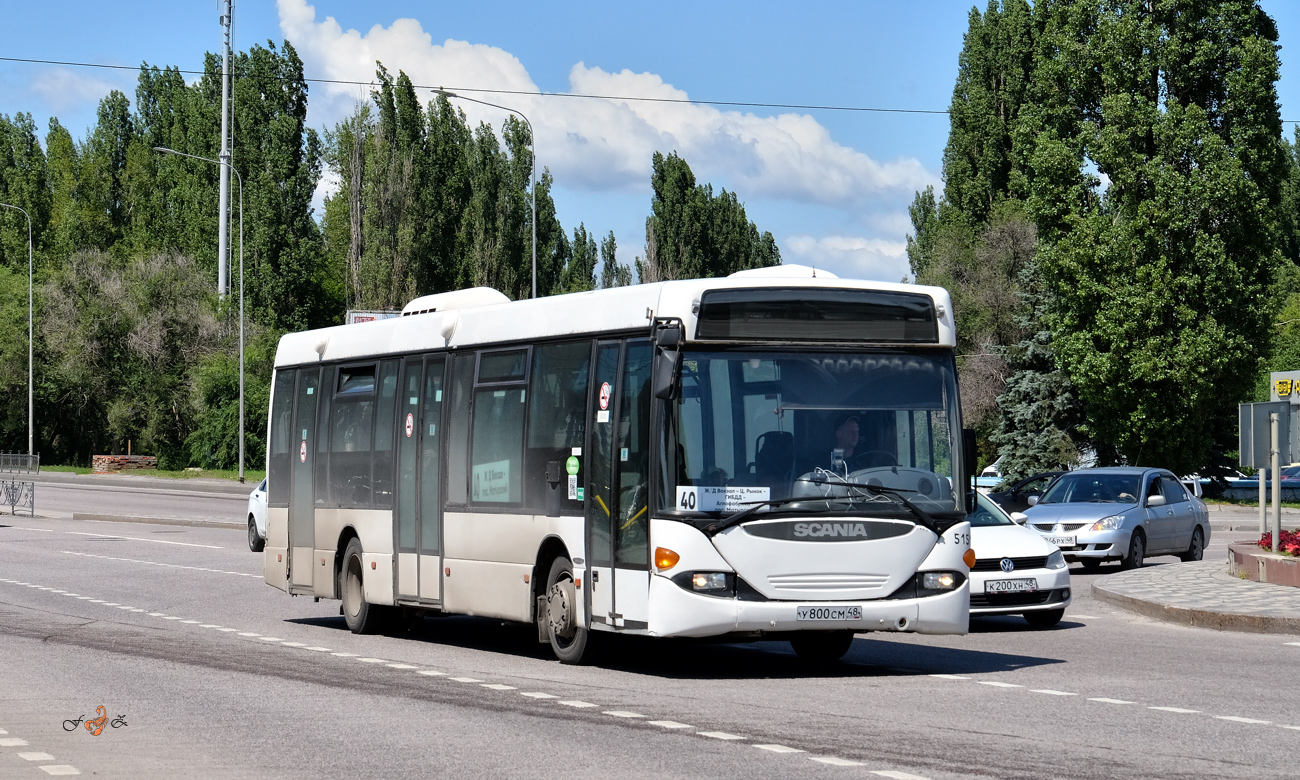 Липецкая область, Scania OmniLink I (Скания-Питер) № У 800 СМ 48