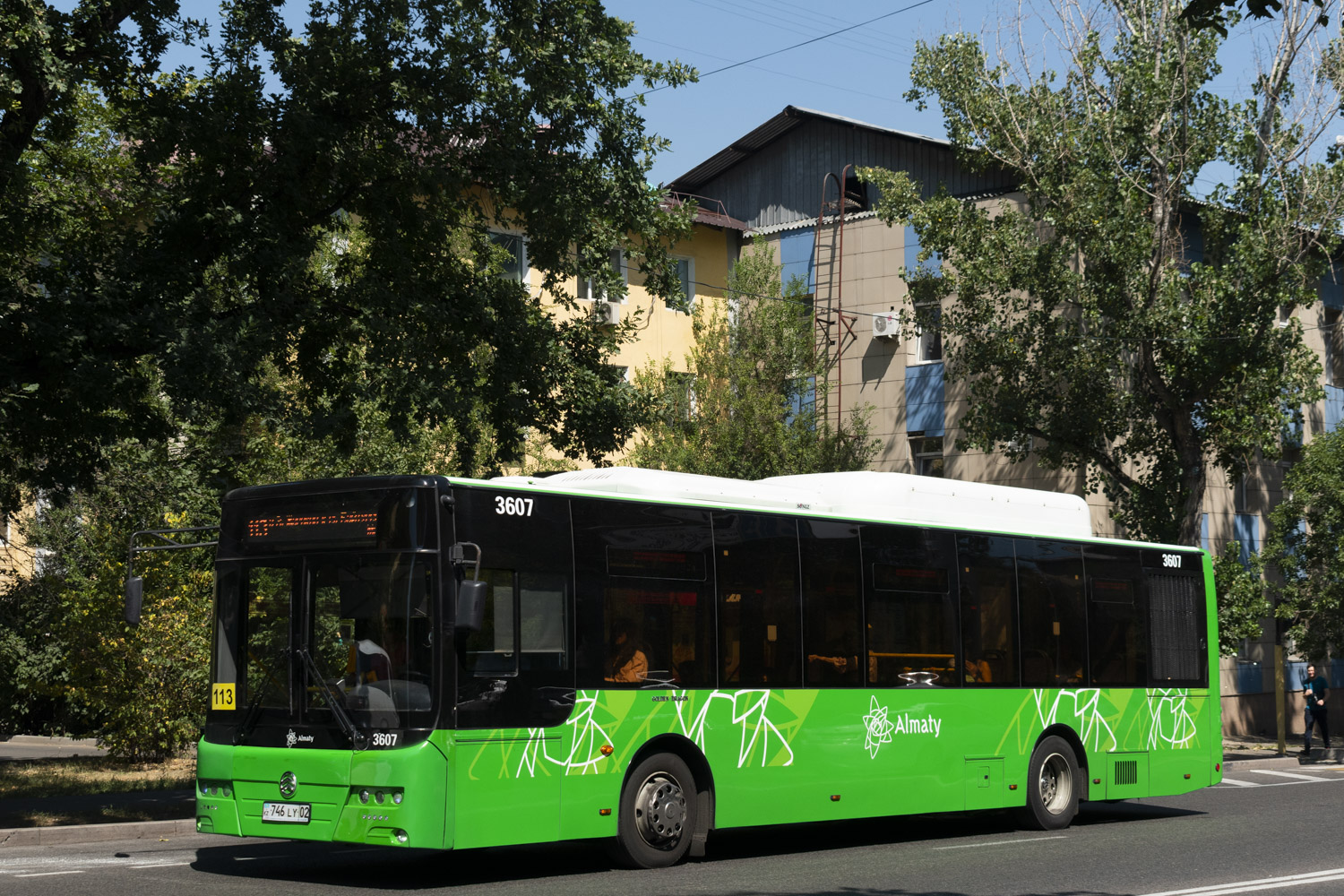 Алматы, Golden Dragon XML6125CN (Hyundai Trans Auto) № 3607