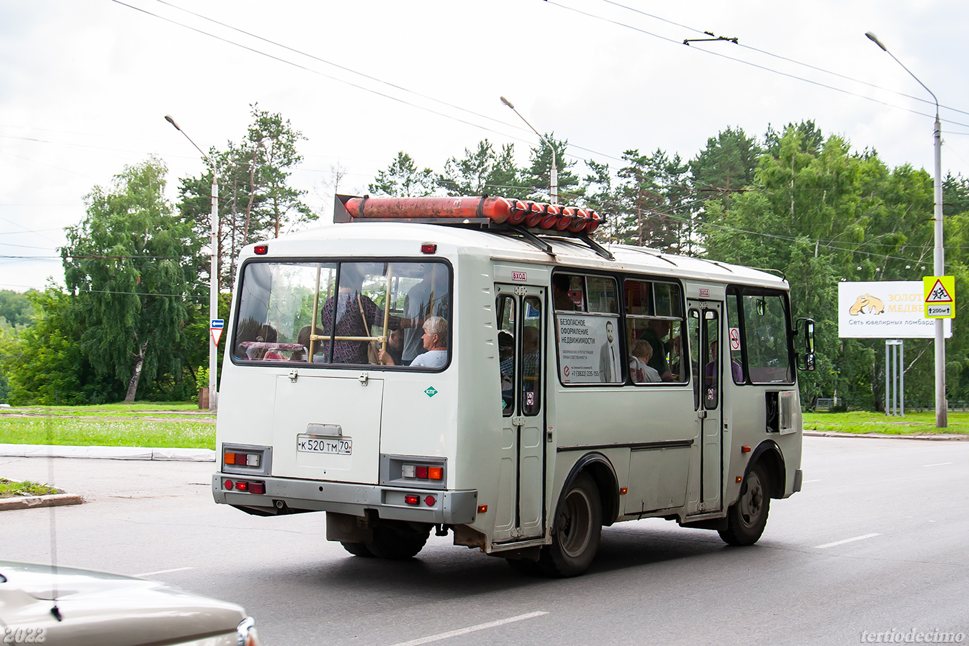 Томская область, ПАЗ-32054 № К 520 ТМ 70