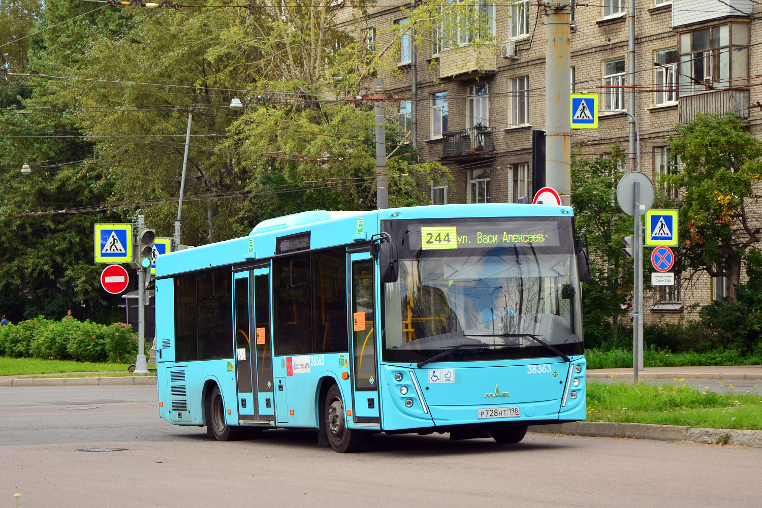 Санкт-Петербург, МАЗ-206.947 № 38363