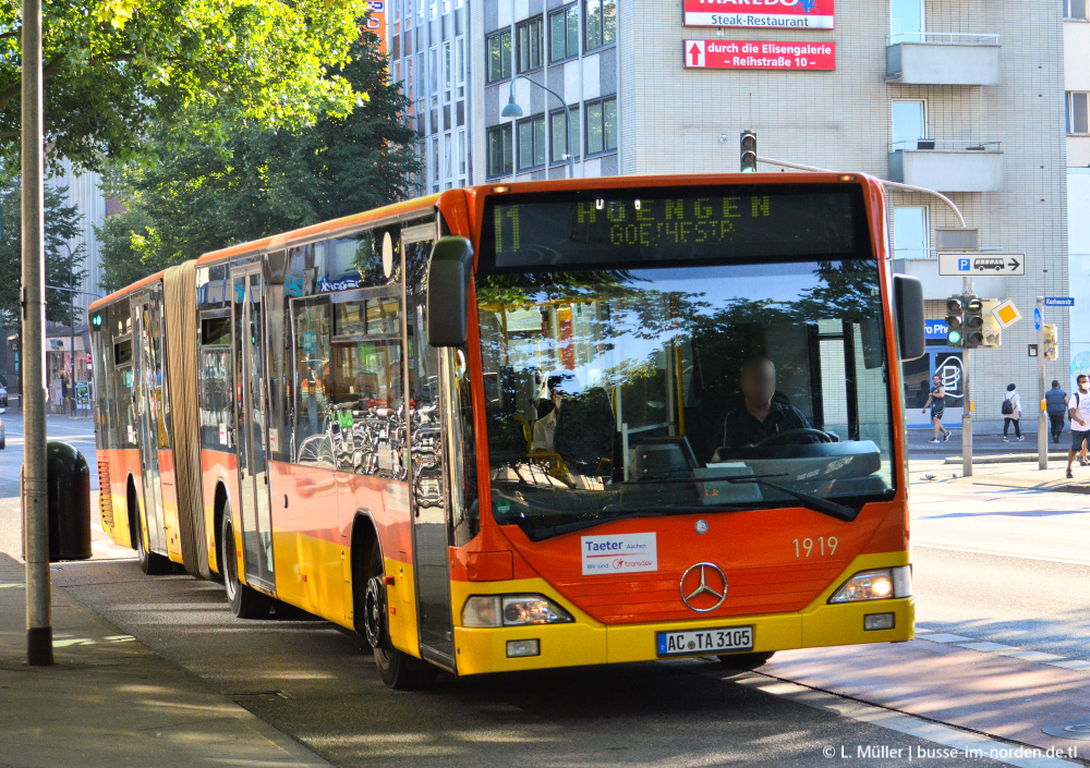 Северный Рейн-Вестфалия, Mercedes-Benz O530GÜ Citaro GÜ № 105