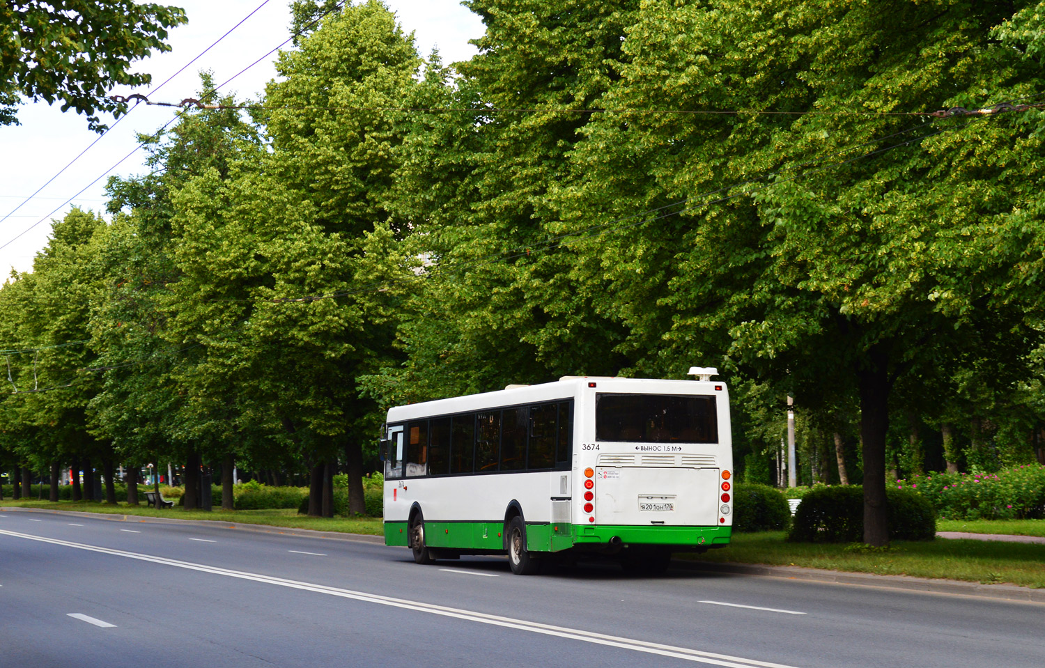 Санкт-Петербург, ЛиАЗ-5293.60 № 3674