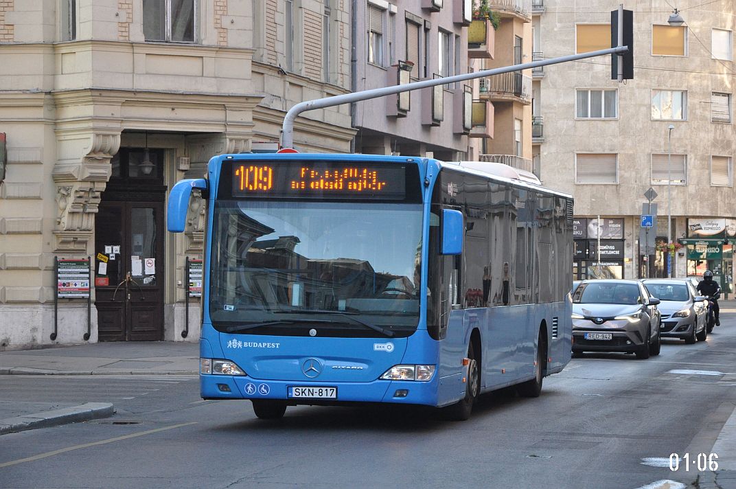 Венгрия, Mercedes-Benz O530 Citaro facelift № SKN-817