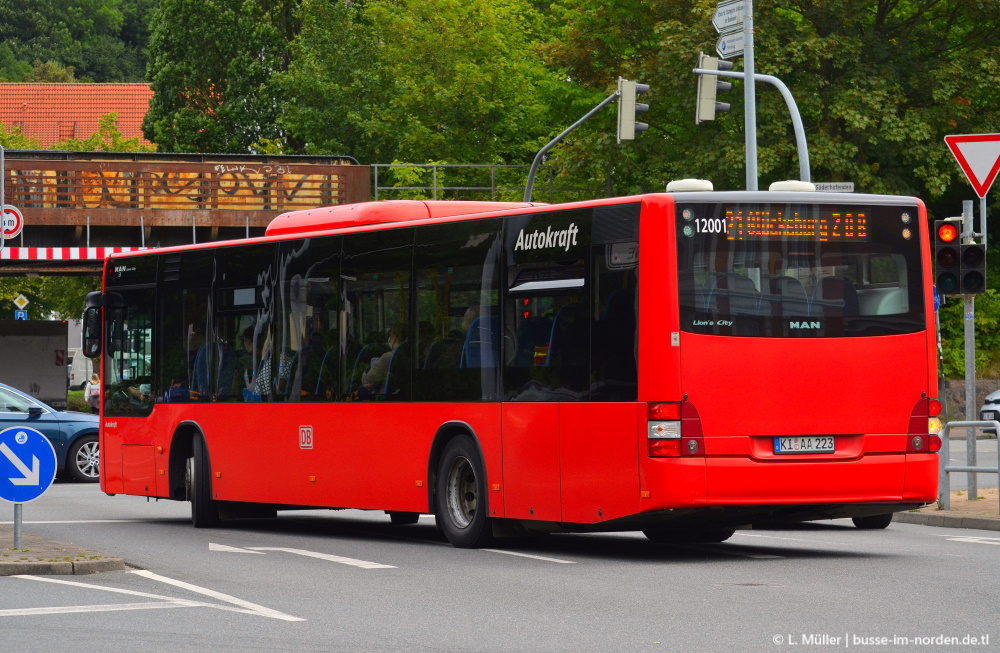 Шлезвиг-Гольштейн, MAN A20 Lion's City Ü NÜ323 № 12001
