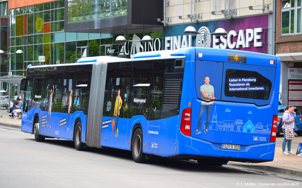 Шлезвиг-Гольштейн, Mercedes-Benz Citaro C2 G № 315