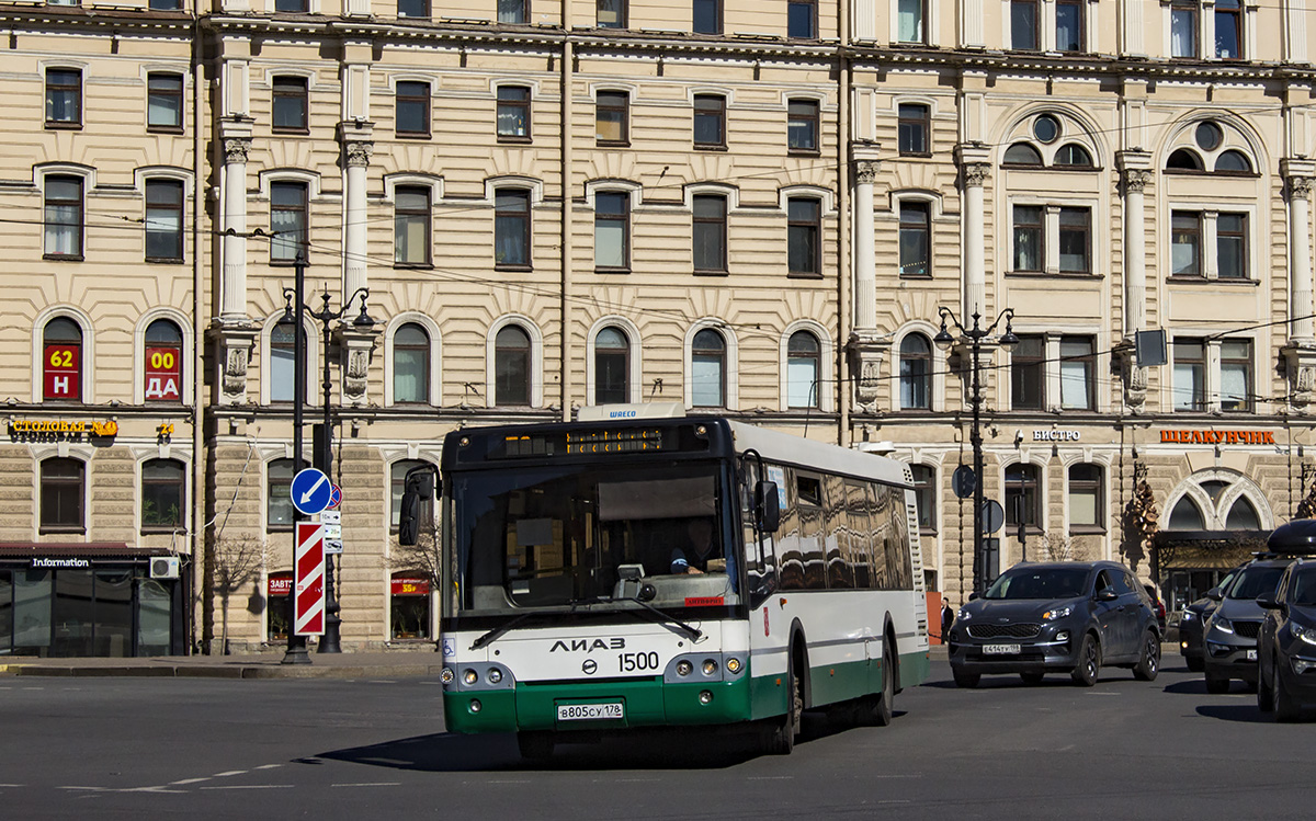 Санкт-Петербург, ЛиАЗ-5292.60 № 1500