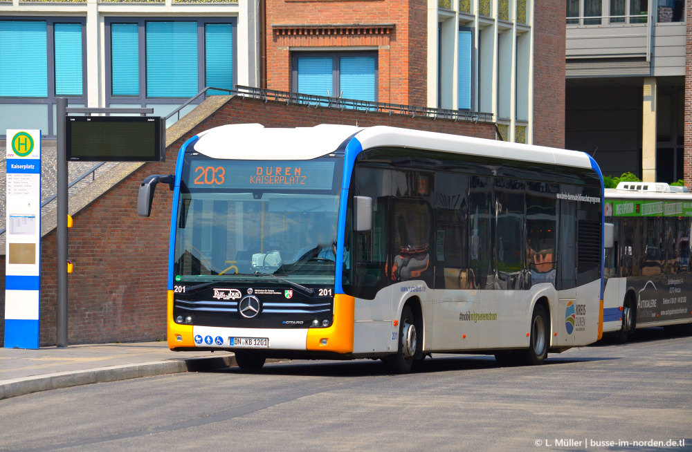 Северный Рейн-Вестфалия, Mercedes-Benz eCitaro № 201