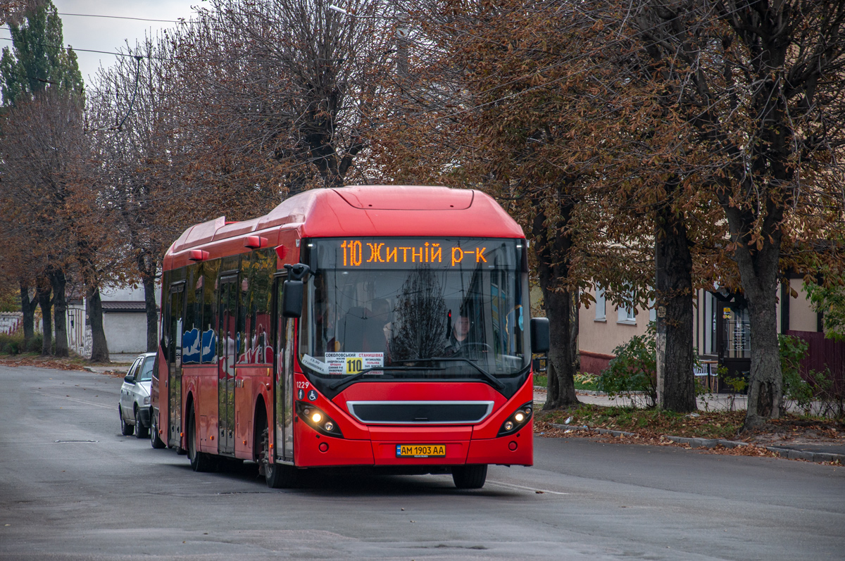 Житомирская область, Volvo 7900 Hybrid № AM 1903 AA