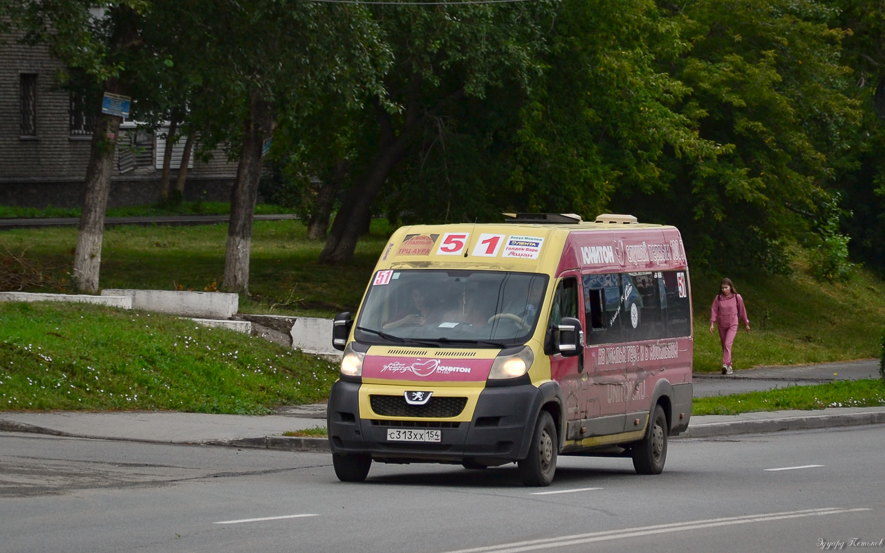 Новосибирская область, Промтех-22437* (Peugeot Boxer) № С 313 ХХ 154