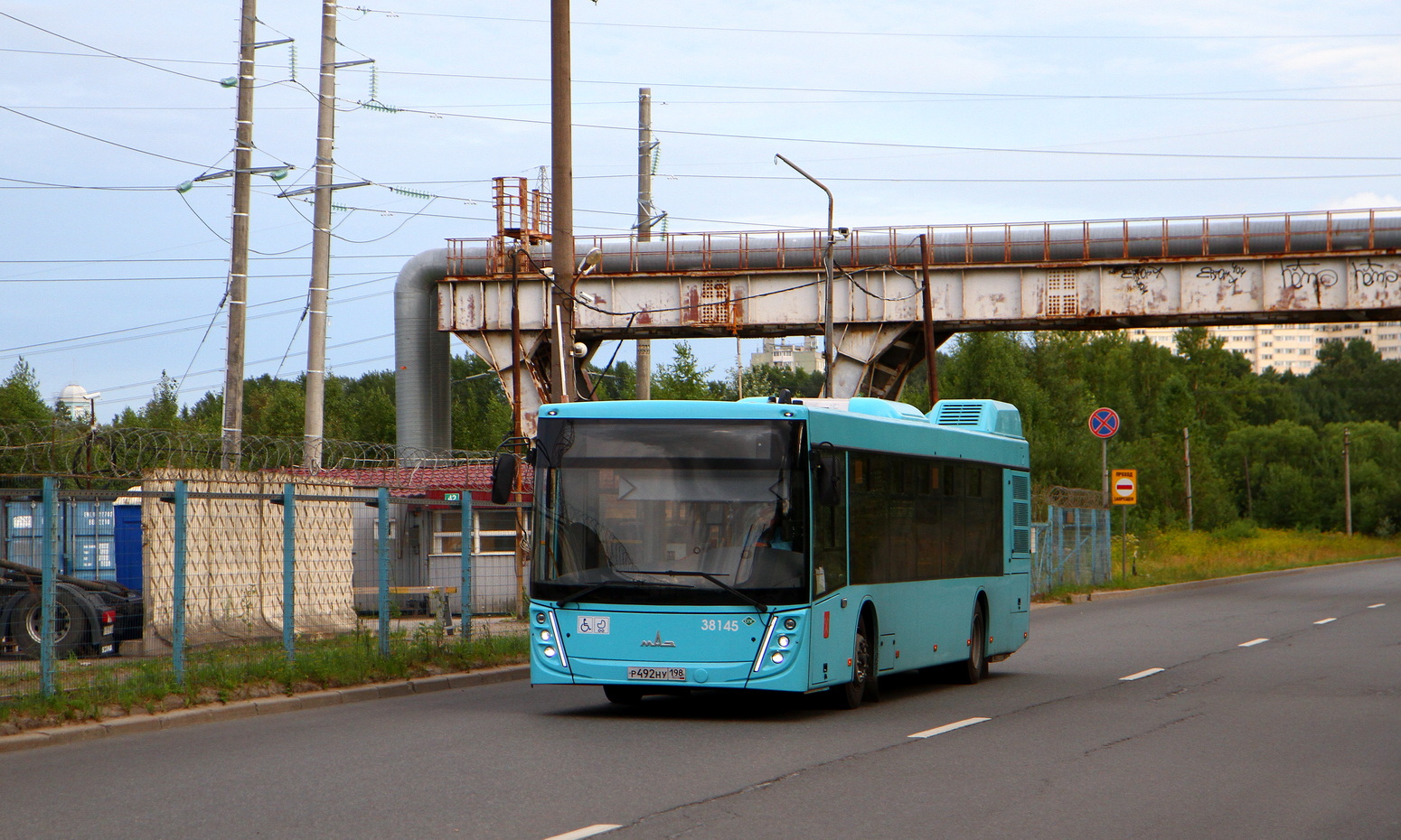 Санкт-Петербург, МАЗ-203.947 № 38145