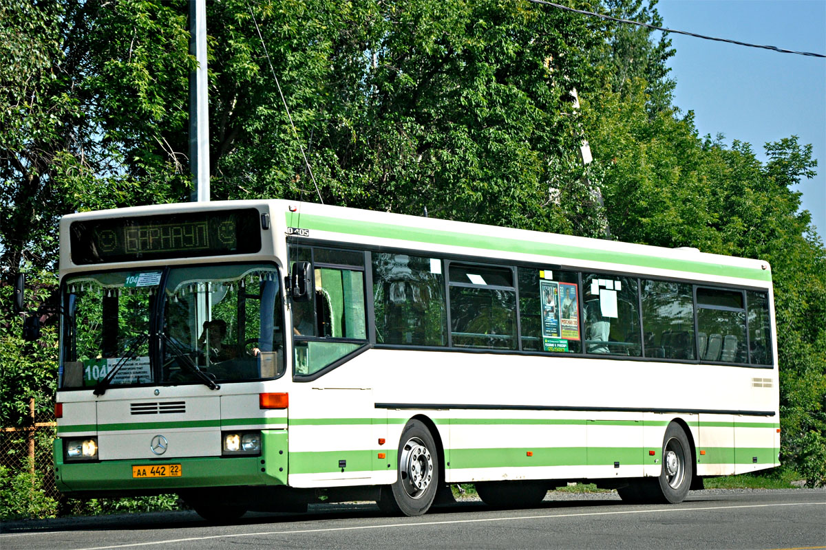 Алтайский край, Mercedes-Benz O405 № АА 442 22