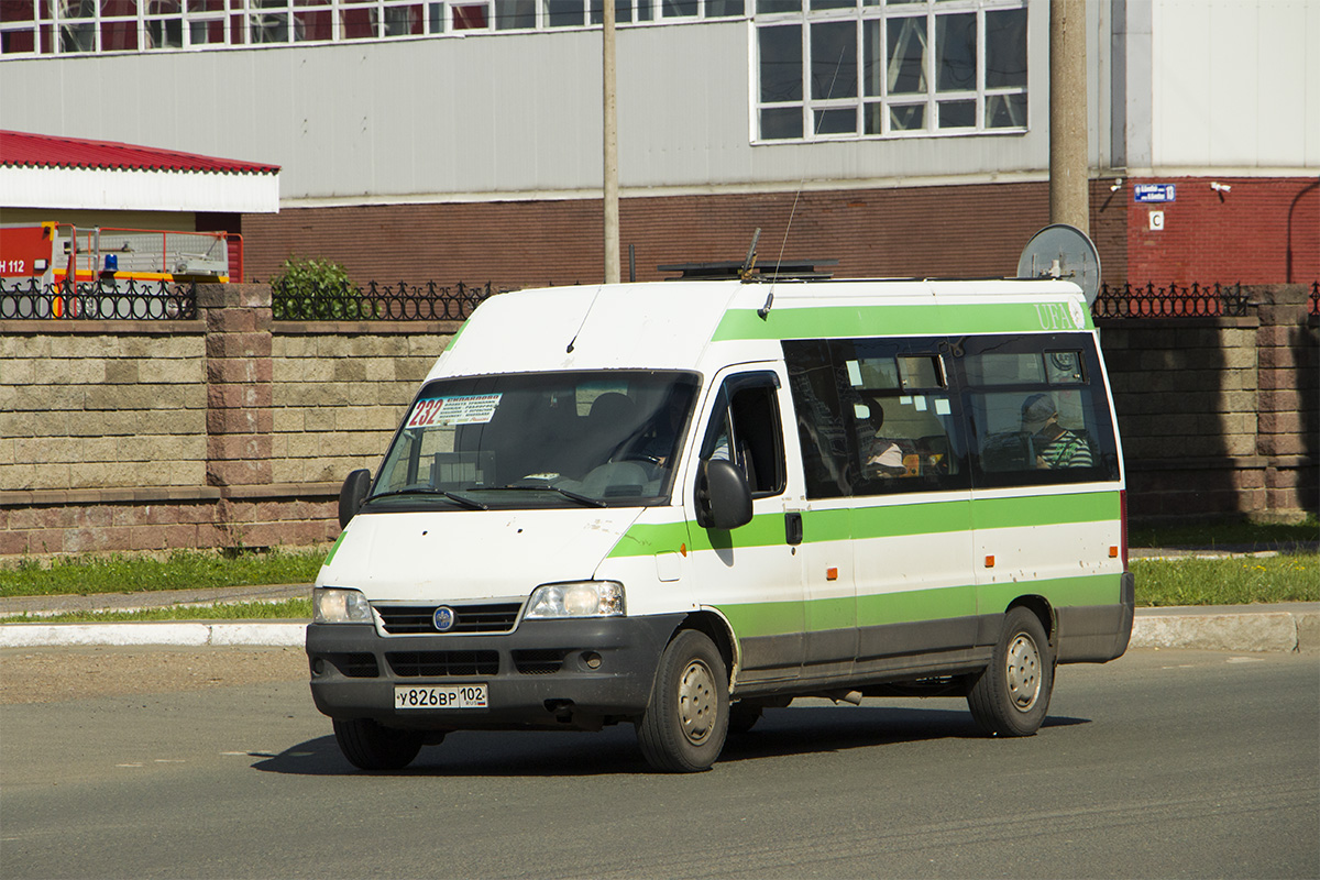 Башкортостан, FIAT Ducato 244 CSMMC-RLL, -RTL № У 826 ВР 102