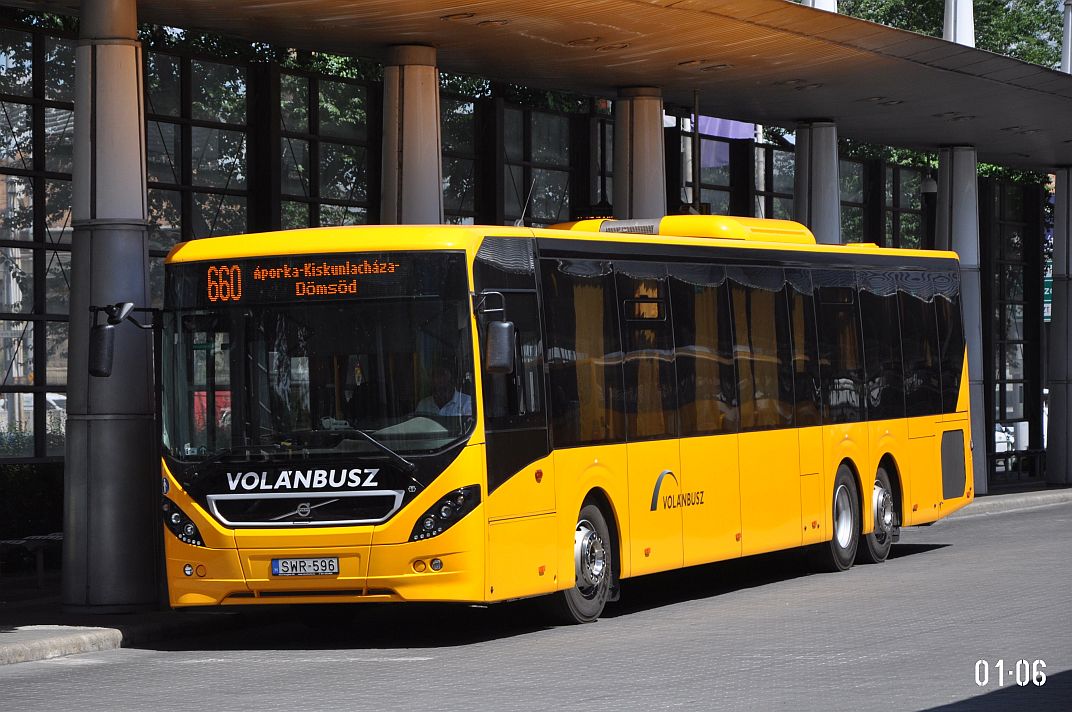 Венгрия, Volvo 8900BLE № SWR-596